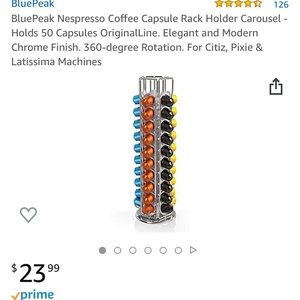 Nespresso Capsule holder in black